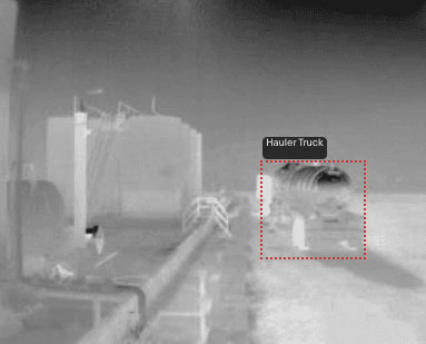 A photo of Tank Monitoring service with added annotations.